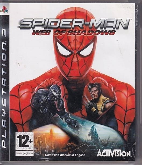 Spider-Man Web of Shadows - PS3 (A Grade) (Genbrug)